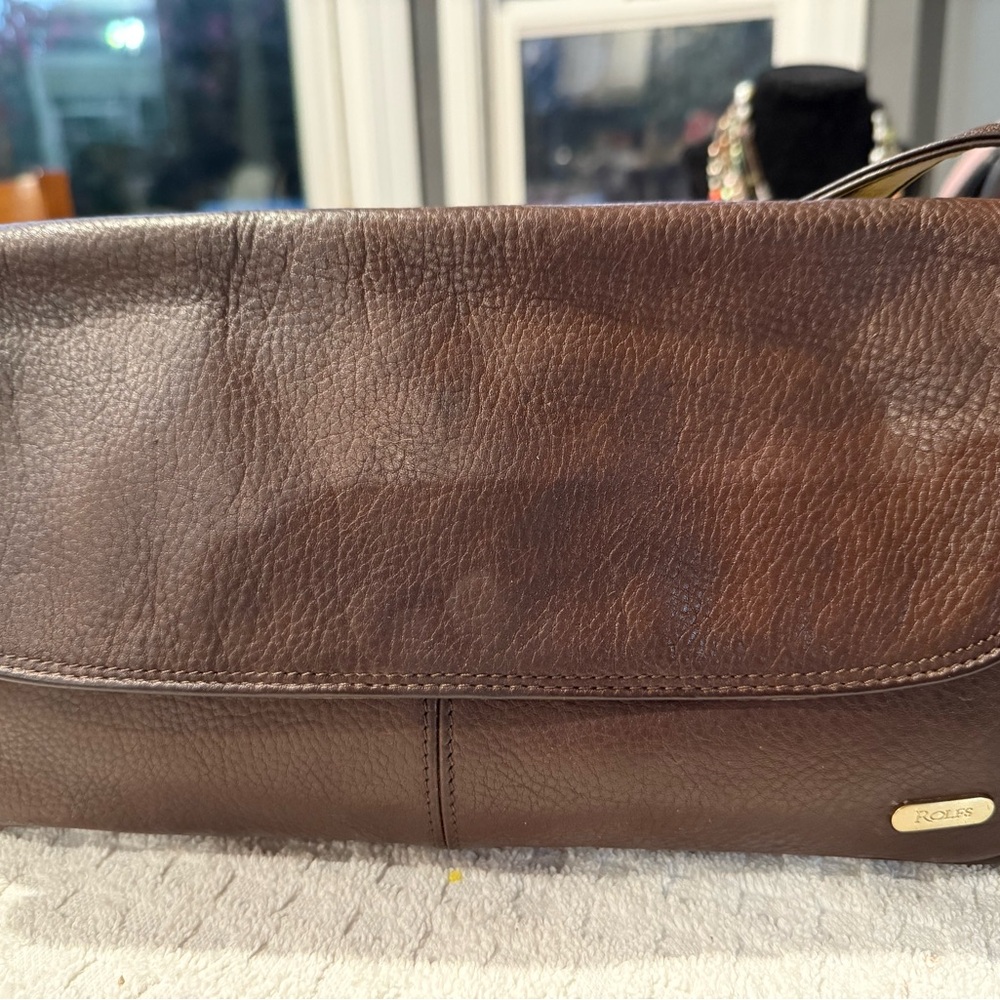 Rolfs Brown Leather Bag